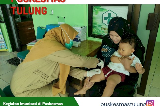 Kegiatan Imunisasi Bayi dan Balita di Puskesmas Tulung