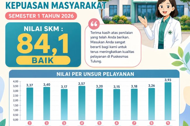 NILAI SURVEY KEPUASAN MASYARAKAT SEMESTER 1