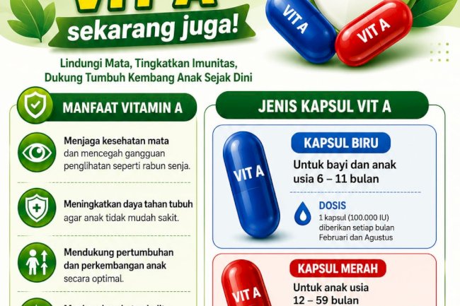 AYO DAPATKAN VITAMIN A