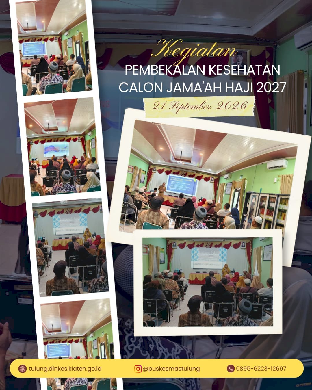 PEMBEKALAN KESEHATAN CALON JAMA'AH HAJI 2027 