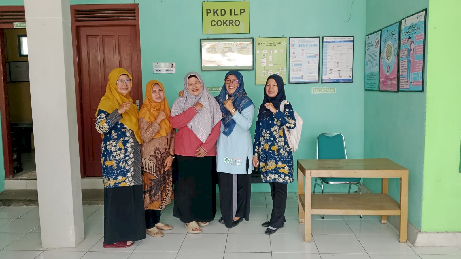 MONEV PKD / PUSTU ILP OLEH TIM PUSKESMAS TULUNG